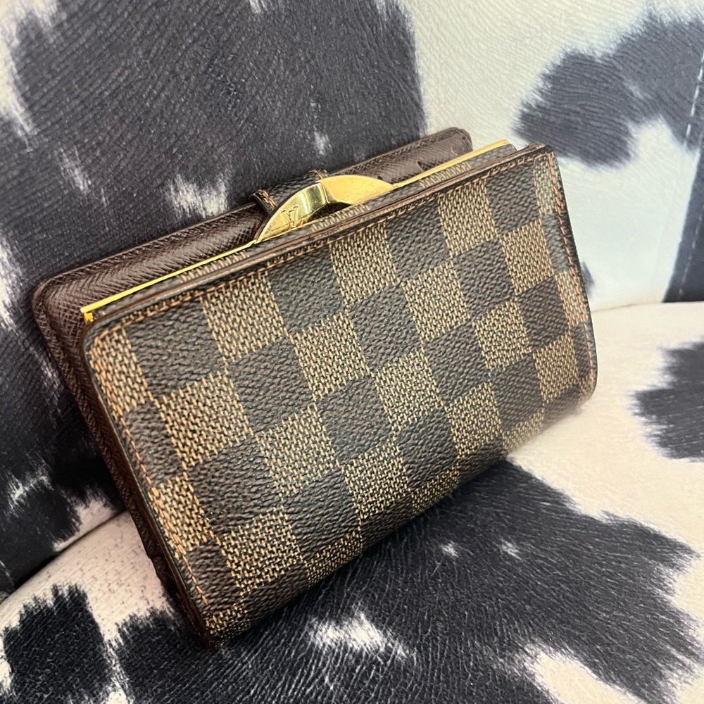 Louis Vuitton Viennois Damier Ebene Wallet CA0055